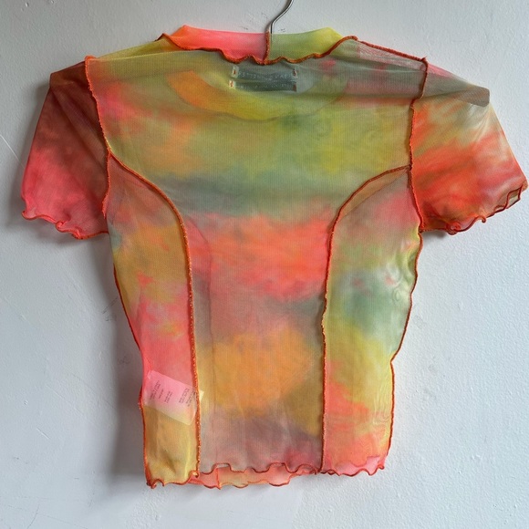 Urban Outfitters | kindred mesh baby tee - Picture 5 of 10